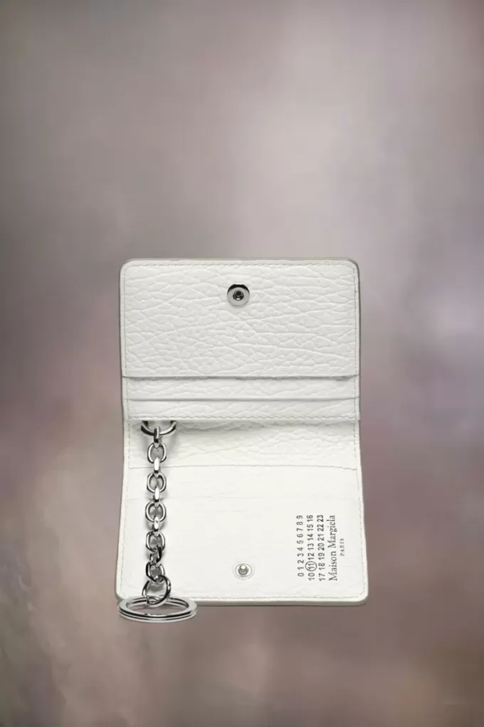 Portachiavi porta carte con quattro punti