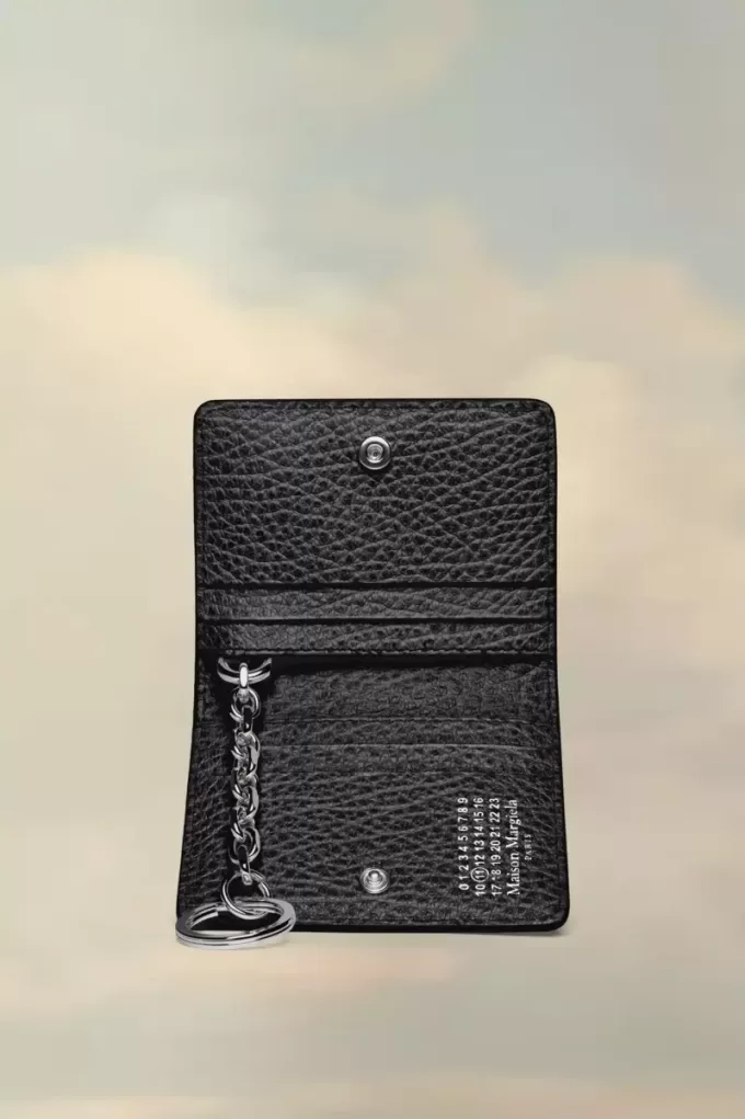 Portachiavi porta carte con quattro punti