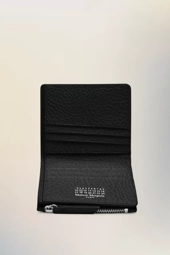 Portafoglio con patta in pelle Maison Margiela