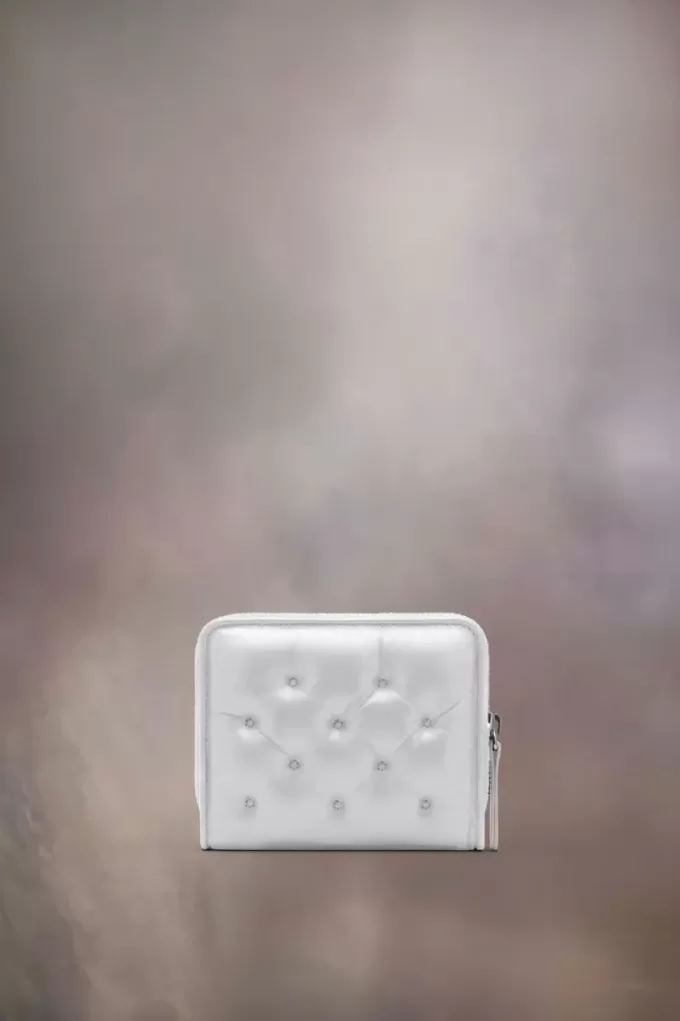 Portafoglio piccolo ricamato Glam Slam