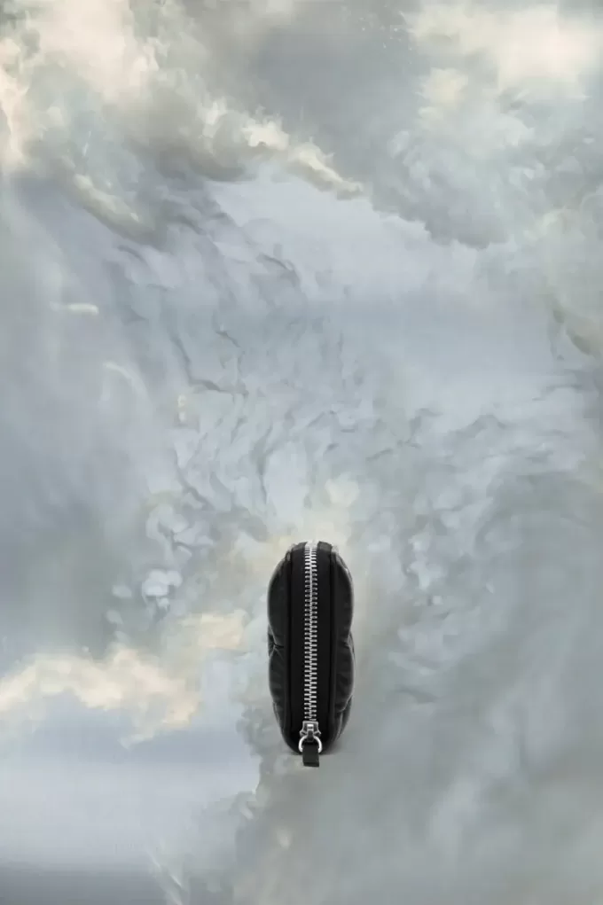 Portafoglio piccolo ricamato Glam Slam