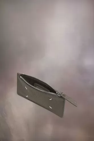 Portafoglio porta carte con quattro cuciture