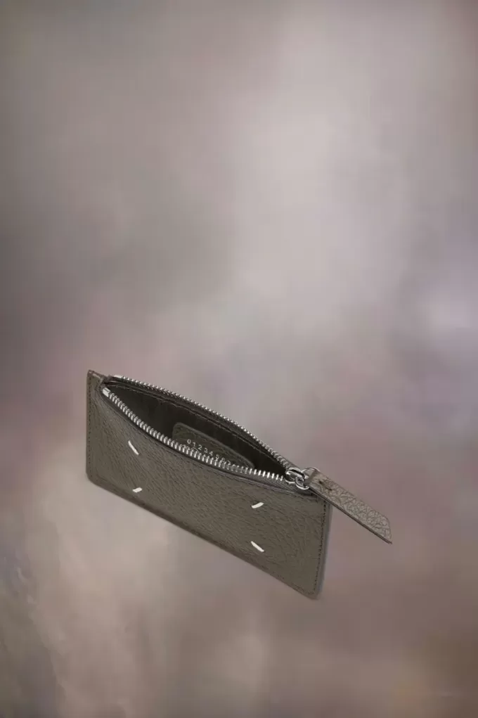 Portafoglio porta carte con quattro cuciture Portafoglio porta carte con quattro cuciture