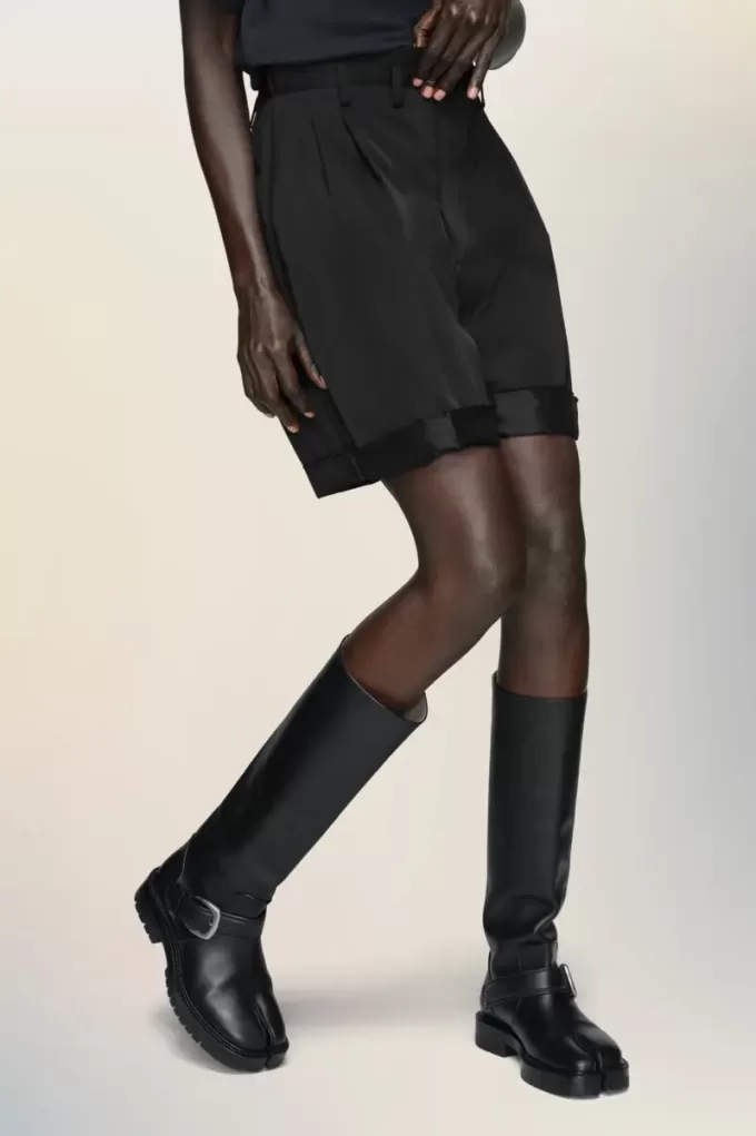 Stivali alti fino al ginocchio in stile Tabi Country