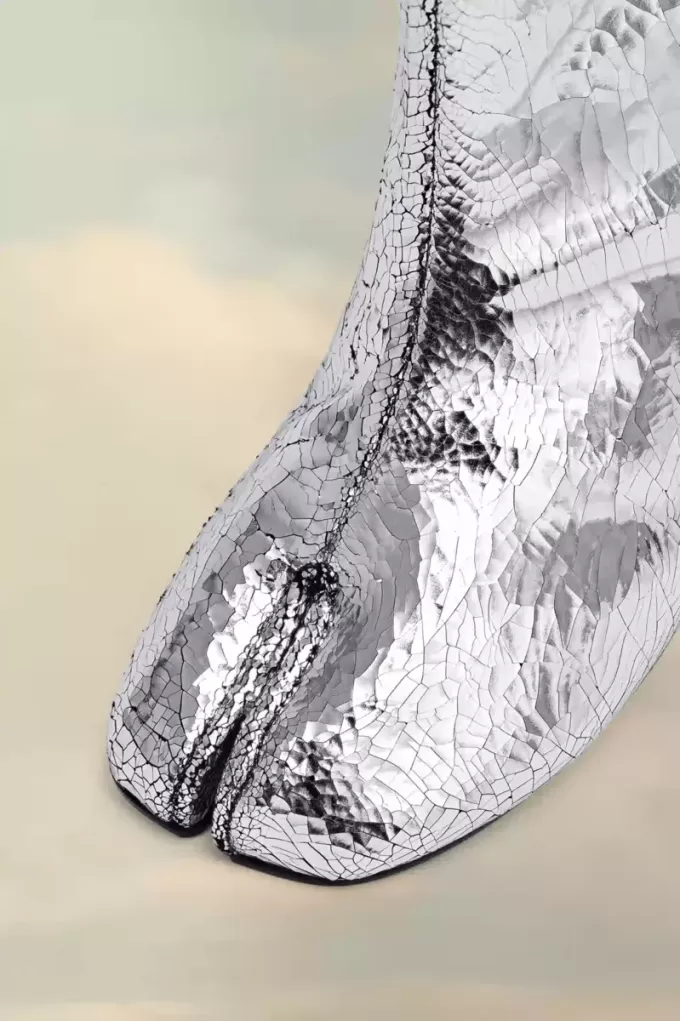 Stivali Tabi Mirror di Maison Margiela
