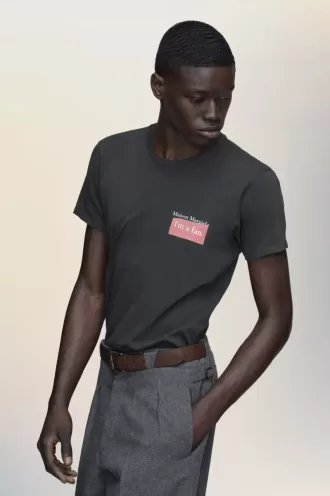 T-shirt con logo Maison Margiela