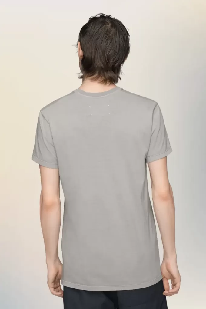 T-shirt con logo Maison Margiela T-shirt con logo Maison Margiela