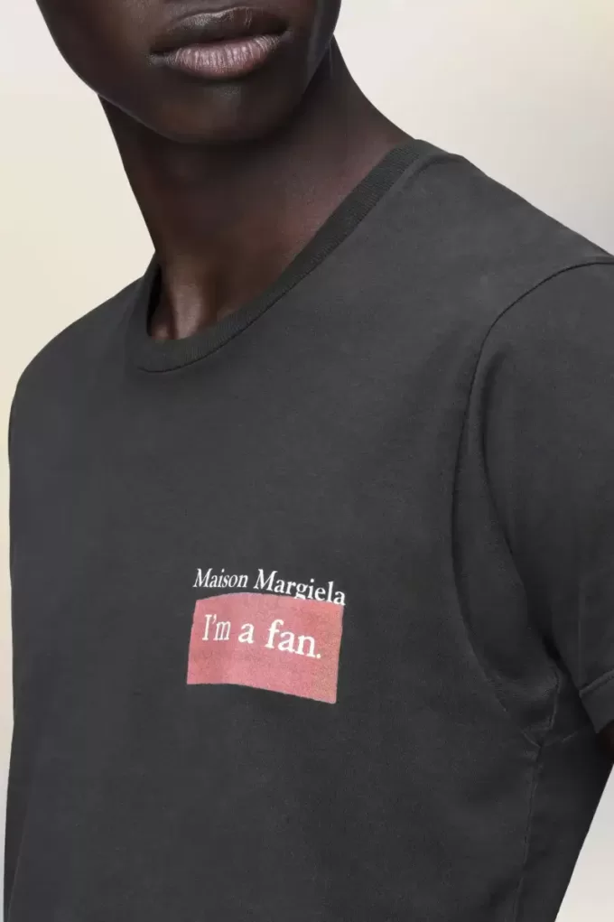 T-shirt con logo Maison Margiela T-shirt con logo Maison Margiela