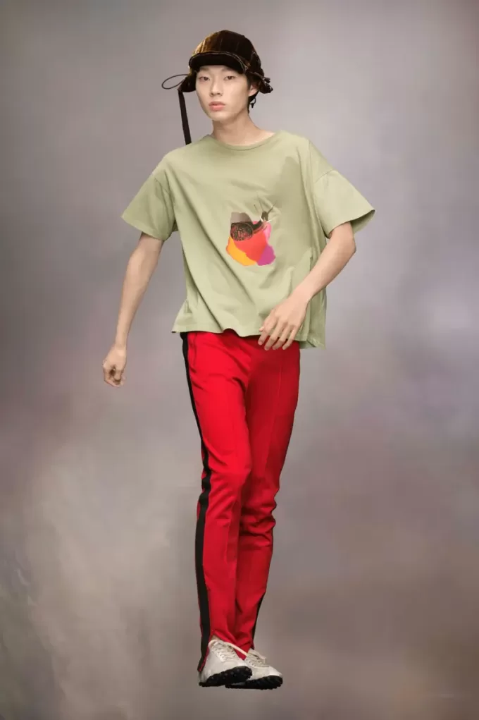 T-shirt con lumaca Maison Margiela T-shirt con lumaca Maison Margiela