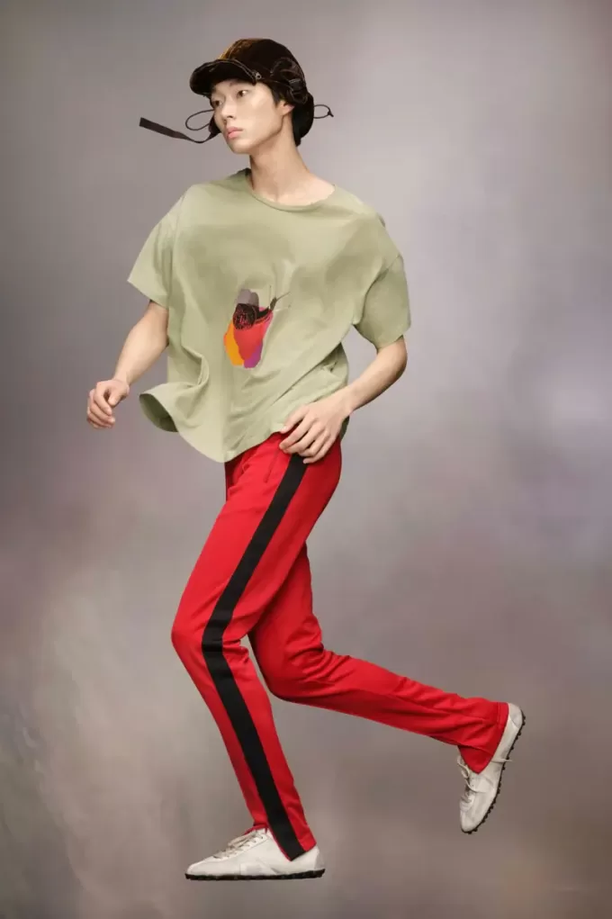 T-shirt con lumaca Maison Margiela T-shirt con lumaca Maison Margiela