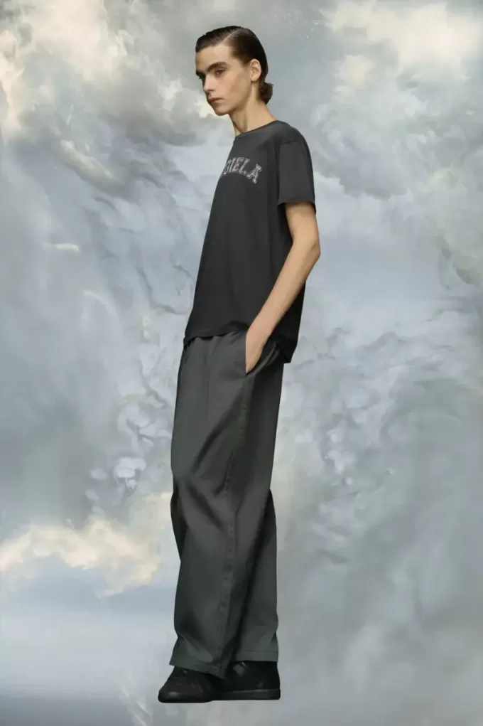 T-shirt in jersey di cotone con logo