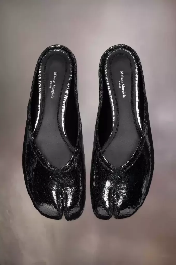 Tabi Broken Mirror New Ballerina Mules