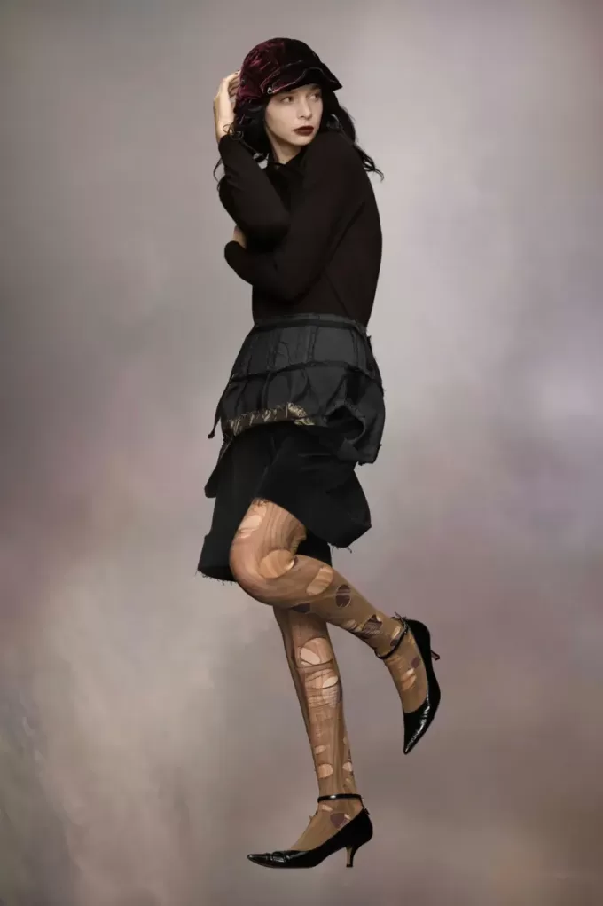 Top a collo alto in lana Maison Margiela Top a collo alto in lana Maison Margiela