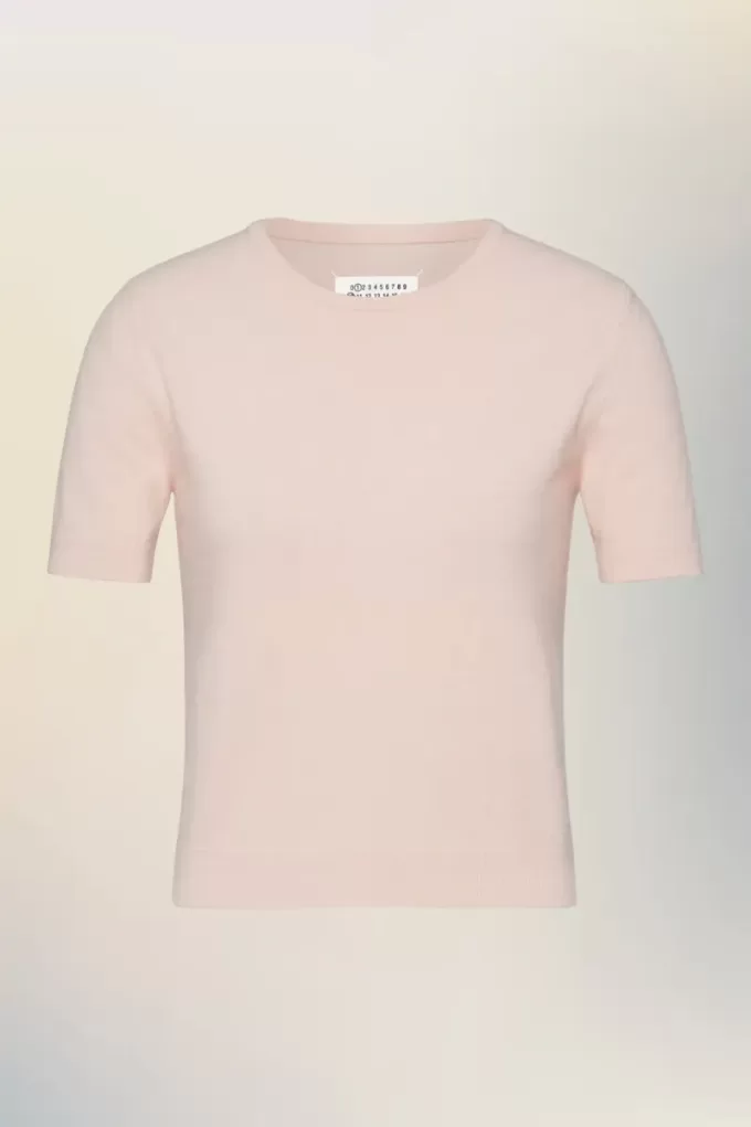 Top in maglia girocollo Maison Margiela