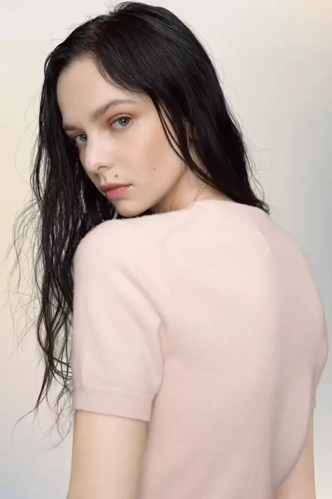 Top in maglia girocollo Maison Margiela