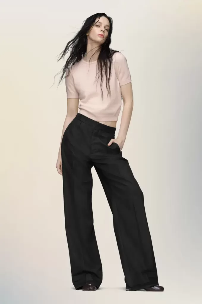 Top in maglia girocollo Maison Margiela