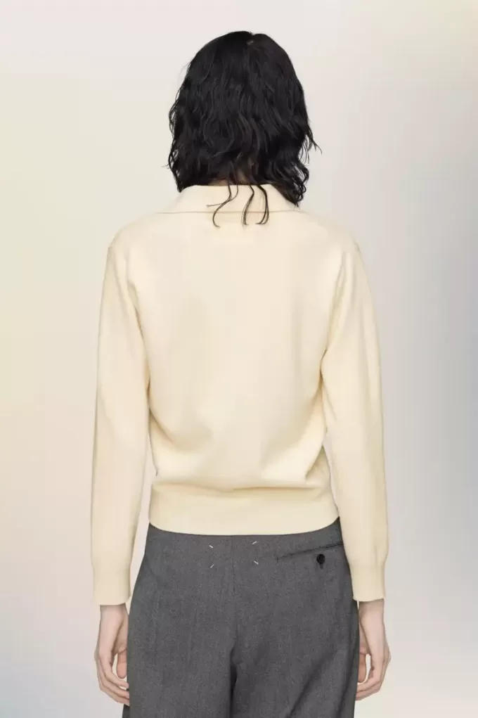 Top in maglia Polo Maison Margiela