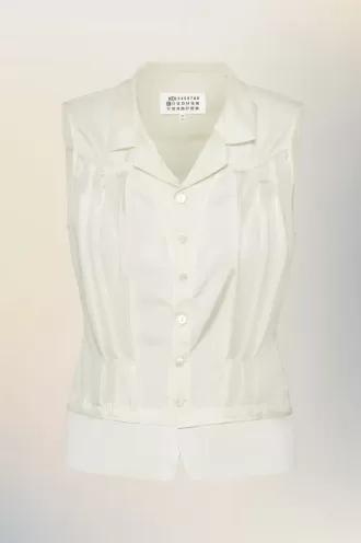 Top in seta Maison Margiela