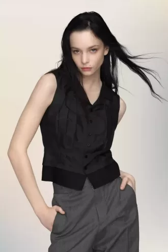 Top in seta Maison Margiela