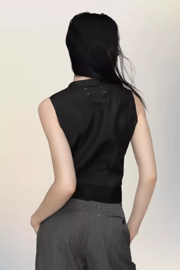 Top in seta Maison Margiela