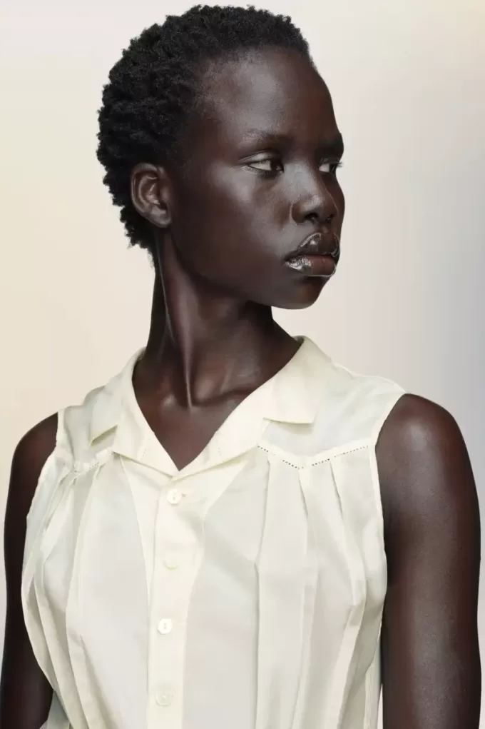 Top in seta Maison Margiela